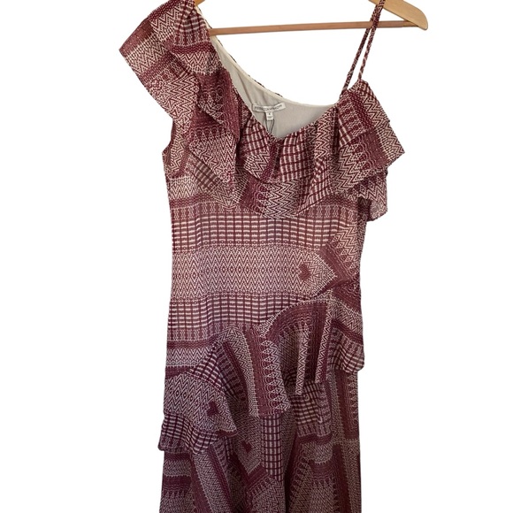 Rebecca Minkoff Red Printed Veronica Maxi Dress NWT Size 4 - Picture 6 of 7